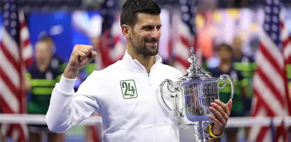 Подробнее о статье Новак Джокович выиграл в финале US Open 24-й титул Большого шлема