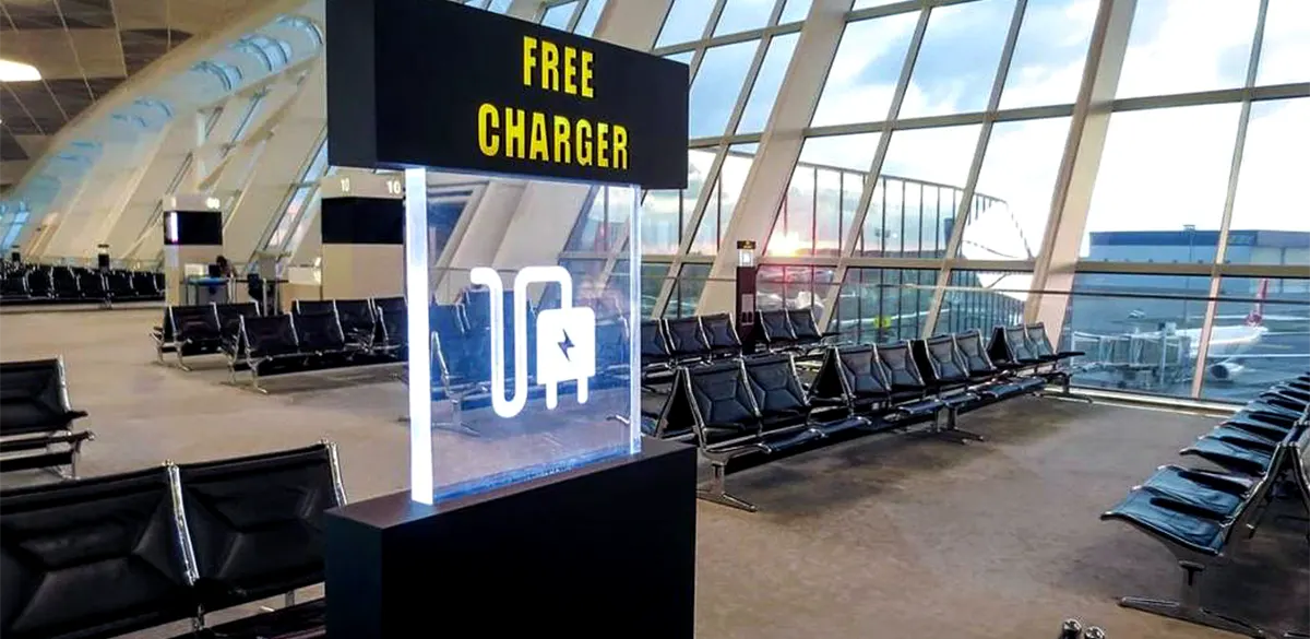 Подробнее о статье Не заряжайте телефон от USB-портов в аэропорту